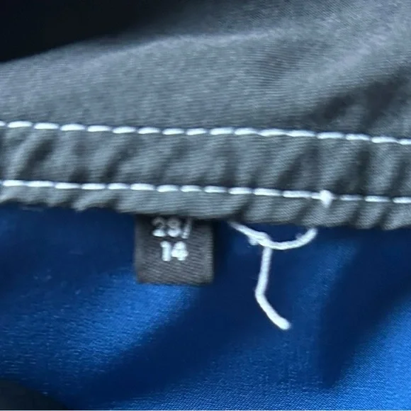 Quiksilver Saturn Blue Boardshort Swim Trunks SIZE 14 Board Short - Picture 10 of 15